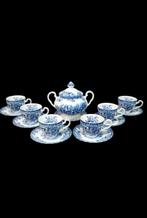 Wedgwood - Theekopjesset voor 6 personen (13) - Porselein -, Antiek en Kunst