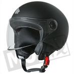 MT Helmet MT HELM STREET MAT ZWART, Fietsen en Brommers, Nieuw, Overige typen, Ophalen of Verzenden