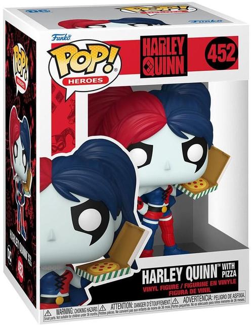 Funko Pop! - DC Comics Harley with Pizza #452 | Funko -, Verzamelen, Poppetjes en Figuurtjes, Nieuw, Verzenden
