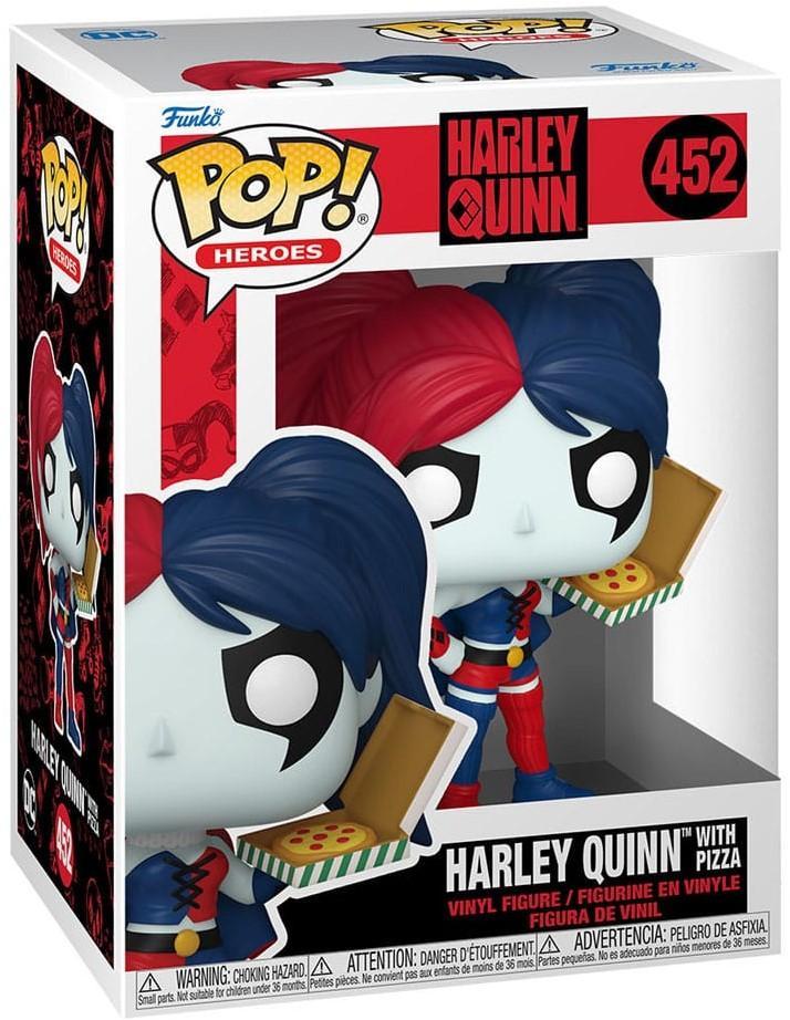 Funko Pop! - DC Comics Harley with Pizza #452 | Funko -, Verzamelen, Poppetjes en Figuurtjes, Nieuw, Verzenden