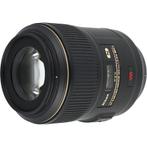 Nikon AF-S 105mm F/2.8G ED VR Micro occasion, Audio, Tv en Foto, Fotografie | Lenzen en Objectieven, Verzenden, Gebruikt