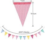 Slingers - Set van 5 kleurrijke - 4m - Herbruikbaar voor, Verzenden, Nieuw
