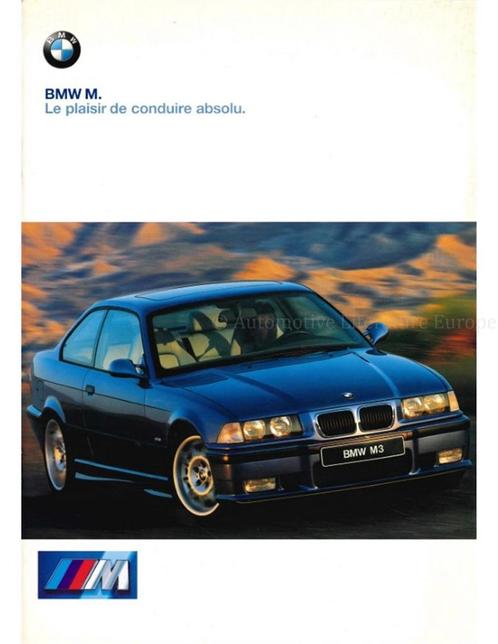 1998 BMW M BROCHURE FRANS, Boeken, Auto's | Folders en Tijdschriften, BMW