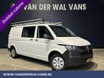 Volkswagen Transporter 2.0 TDI 150pk L2H1 Dubbele cabine Eur, Auto's, Bestelauto's, Volkswagen, Wit, Nieuw, Lease