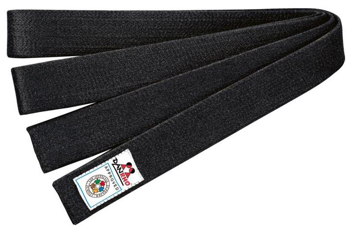 Zwarte band IJF goedgekeurd (JUDO), Sport en Fitness, Vechtsporten en Zelfverdediging, Nieuw, Judo, Ophalen of Verzenden