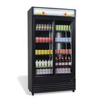 Combisteel Horeca Koelkast | 780L | Zwart | Geforceerd | Sch, Witgoed en Apparatuur, Koelkasten en IJskasten, Ophalen of Verzenden