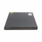 Cisco Catalyst 3650 - 48x 1Gb BASE-T Port, 2x 10Gb SFP+, Computers en Software, Netwerk switches, Ophalen of Verzenden, Refurbished