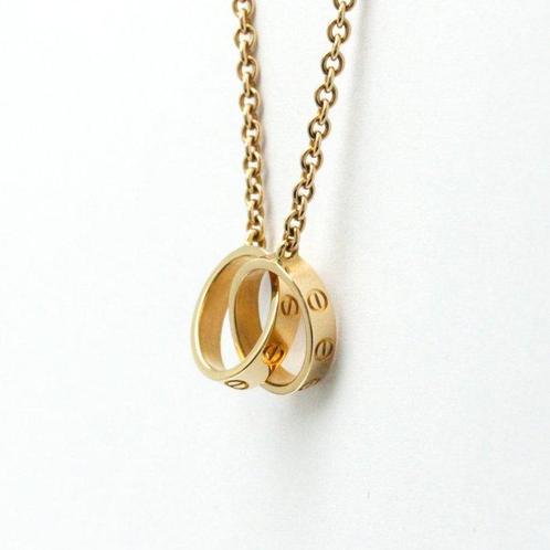 Cartier - Ketting met hanger - Love rosegoud, Sieraden, Tassen en Uiterlijk, Antieke sieraden