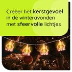 Kerstverlichting Huisje en Rendier - 3m - 20 Lichtjes - USB, Diversen, Kerst, Verzenden, Nieuw