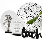 Zoedt - Muurcirkel standaard zwart hout - 9cm, Verzenden, Nieuw