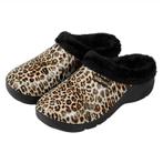 XQ Dames Tuinklompen Luipaardprint, XQ footwear, Overige kleuren, Instappers, Nieuw