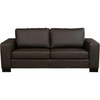 Leren bank Enjoy - 2,5 zits - Hermes Caffe (donkerbruin) -, Huis en Inrichting, Banken | Bankstellen, Nieuw, Ophalen of Verzenden