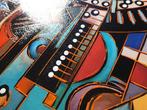 Ksavera - Abstract painting A1328 - diptych, Antiek en Kunst