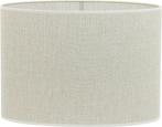 2dekans | Light & Living Lampenkap Breska - Stof - Naturel -, Huis en Inrichting, Lampen | Tafellampen, Ophalen of Verzenden, Zo goed als nieuw