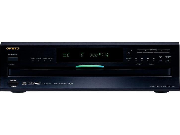 Onkyo DX-C390 - CD-wisselaar - 6 discs - Zwart, Huis en Inrichting, Woonaccessoires | Overige, Nieuw, Verzenden