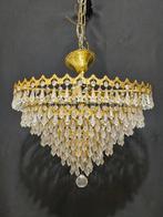 Kroonluchter - Kristal, Messing, Metaal, Antiek en Kunst, Antiek | Lampen
