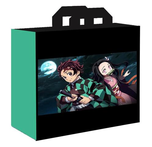 Konix Demon Slayer Winkeltas-Tanjiro & Nezuko Moon, Sieraden, Tassen en Uiterlijk, Tassen | Rugtassen, Nieuw, Ophalen of Verzenden