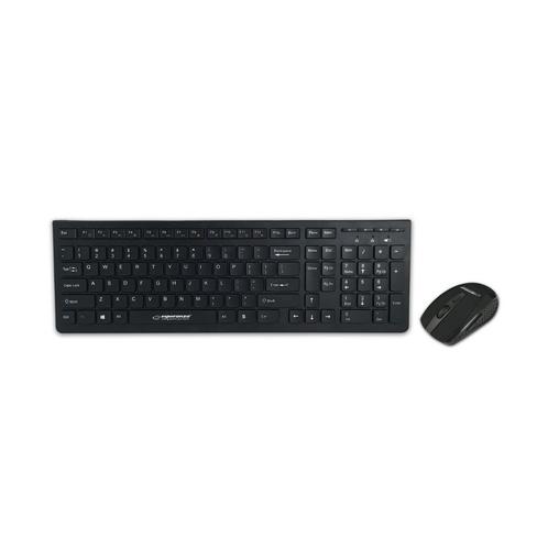 Esperanza EK136 draadloze set toetsenbord met muis, Computers en Software, Toetsenborden, Toetsenbord en muis-set, Draadloos, Qwerty