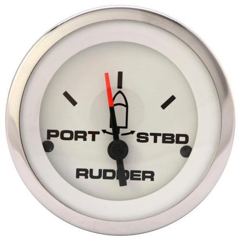 Bieden: Veethree rudder indicator display white, Watersport en Boten, Navigatiemiddelen en Scheepselektronica, Kabel of Apparatuur