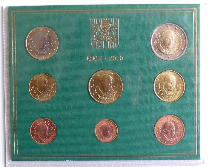 Vaticaan. Year Set (BU) 2010 (Zonder Minimumprijs), Postzegels en Munten, Munten | Europa | Euromunten