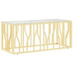 Gouden Salontafel 110cm | Tweedekansje | Modern Design, Huis en Inrichting, Tafels | Salontafels, 100 tot 150 cm, Nieuw, Minder dan 50 cm