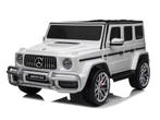 2 persoons Mercedes G63 AMG, 24v en 4x4 kinder accu voertuig, Ophalen of Verzenden, Nieuw