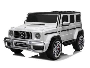 2 persoons Mercedes G63 AMG, 24v en 4x4 kinder accu voertuig beschikbaar voor biedingen