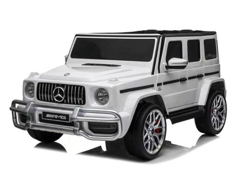 2 persoons Mercedes G63 AMG, 24v en 4x4 kinder accu voertuig, Kinderen en Baby's, Speelgoed | Buiten | Accuvoertuigen, Nieuw, Ophalen of Verzenden