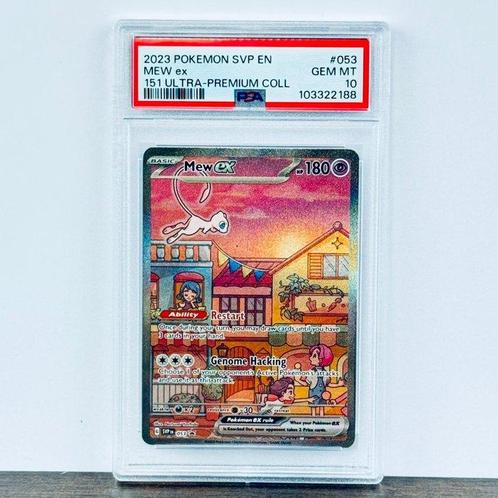 Pokémon Graded card - Mew 053 - Pokémon - PSA 10, Hobby en Vrije tijd, Verzamelkaartspellen | Pokémon