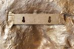 Gouden wanddecoratie WILDLIFE LION 60cm gouden metalen, Ophalen of Verzenden, Nieuw