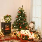 Kerstboom 1,2 M Kunstspar 657 Takken Metalen Voet PVC Groen, Diversen, Kerst, Verzenden, Nieuw