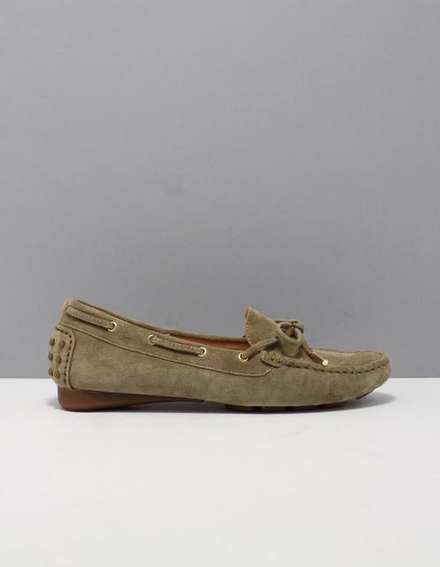 Si hanasa mocassins dames groen  2213216 khaki suede 37, Kleding | Dames, Schoenen, Nieuw, Verzenden