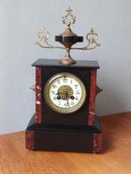 Tafelklok - Mougin - Marmer, Messing - 1850-1900, Antiek en Kunst