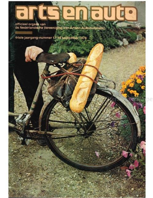1978 ARTS EN AUTO MAGAZINE 17 NEDERLANDS, Boeken, Auto's | Folders en Tijdschriften