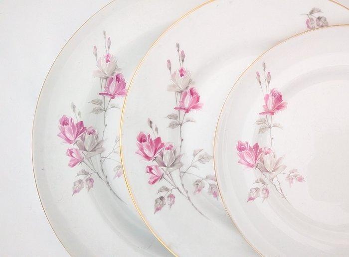 Richard Ginori - Tafelservies voor 6 (26) - Porselein - met, Antiek en Kunst, Antiek | Meubels | Tafels