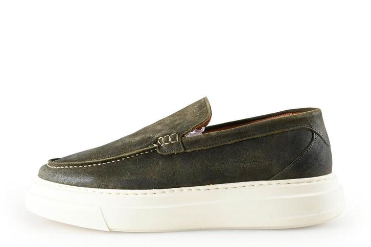 Sacha Loafers in maat 42 Groen, Kleding | Heren, Schoenen, Overige kleuren, Zo goed als nieuw, Loafers, Verzenden