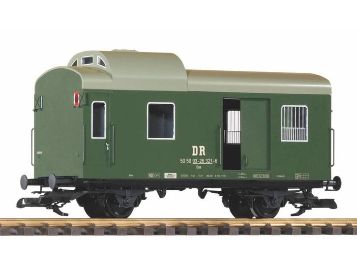 PIKO 37842 G Packwagen DR IV (Goederenwagons Standaard), Hobby en Vrije tijd, Modeltreinen | Overige schalen, Overige typen, Nieuw
