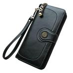 ZILOU Portemonnee - Polsband - Telefoonvak - Zwart [TIP!], Sieraden, Tassen en Uiterlijk, Portemonnees, Verzenden, Nieuw, Zwart