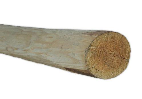 Douglas rondhout palen geschild | Diameter 11/12 cm, Leng..., Doe-het-zelf en Verbouw, Hout en Planken, Nieuw, Verzenden