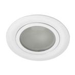 Witte inbouwspot rond, 6 cm zaagmaat, Ophalen of Verzenden, Nieuw