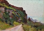 Louis Agricol Montagne (1879-1960) - Les falaise de Longues, Antiek en Kunst, Kunst | Schilderijen | Klassiek
