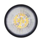 LED GU10 lamp Zwart 3W 2700K 60º 240lm Dimbaar Ø5cm, Ophalen of Verzenden, Nieuw