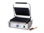 Contactgrill - Panini - Ribbel boven &amp;amp; onder - Hendi, Verzenden, Nieuw in verpakking