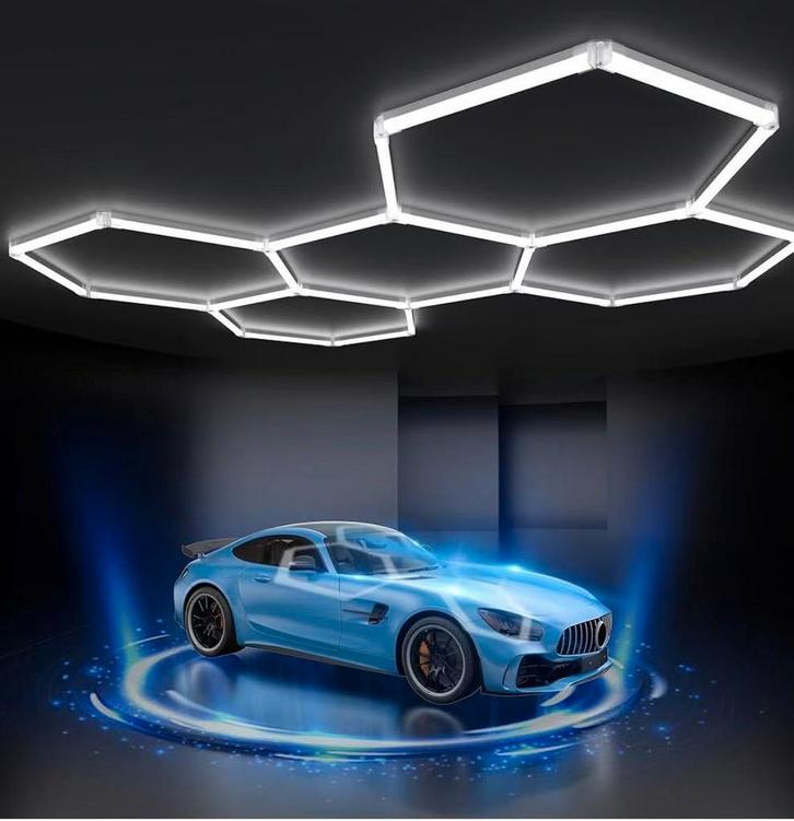 Hexagon verlichting Set | 5 hexagons | 192W | 6000K, Zakelijke goederen, Kantoor en Winkelinrichting | Kantoormeubilair en Inrichting