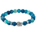 Fako Bijoux - Buddha Armband - Deluxe - Aqua, Verzenden, Nieuw