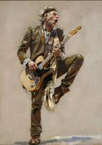 The Rolling Stones - Keith Richard -By artist Andrea Boriani, Nieuw in verpakking