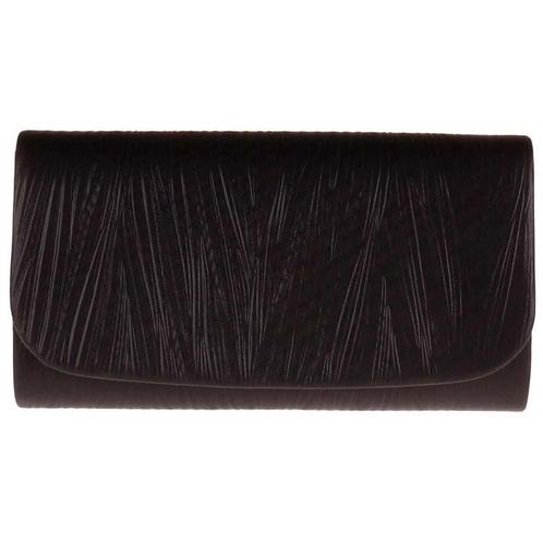 Avondtasje/Gala - Zwart Glimmend Plisse- Envelopmodel - Magn, Sieraden, Tassen en Uiterlijk, Tassen | Damestassen, Zwart, Nieuw