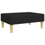 Voetenbank Zwart: Topdeal! 77x55x31 cm -68% Retourdeal, 50 tot 75 cm, Nieuw, Ophalen of Verzenden, 75 tot 100 cm
