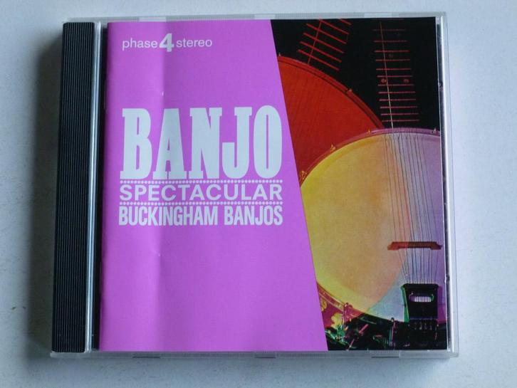 Banjo Spectacular Buckingham Banjos, Cd's en Dvd's, Cd's | Klassiek, Zo goed als nieuw, Verzenden