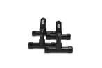 VirtuFit Opdruksteunen - Push Up bars - Zwart, Verzenden, Nieuw, Push-up steun